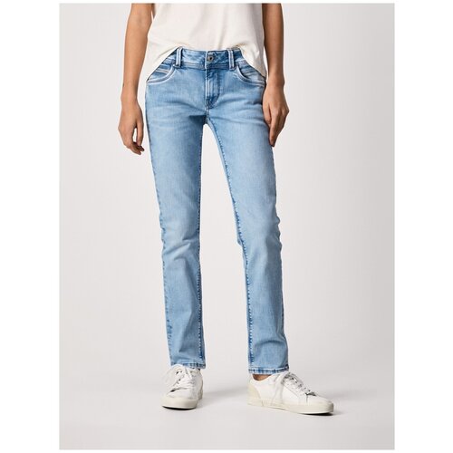 фото Джинсы женские, pepe jeans london, артикул: pl204165, цвет: (vw7), размер: 30/34