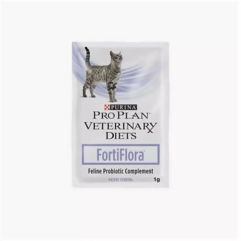 Пребиотическая добавка Purina Pro Plan Veterinary diets Forti Flora для кошек и котят, 1гр*30шт. Purina ProPlan - фото №18