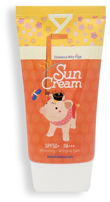 Солнцезащитный крем | Elizavecca Sun Cream Spf50+ Pa+++ Milky Piggy 50ml