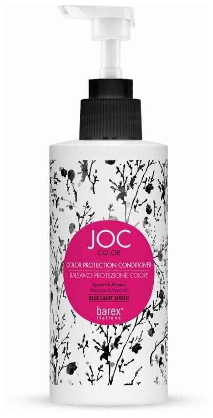 Barex бальзам-кондиционер JOC Color Protection Conditioner Apricot & Almond Стойкость Цвета для окрашенных волос Абрикос и Миндаль, 250 мл