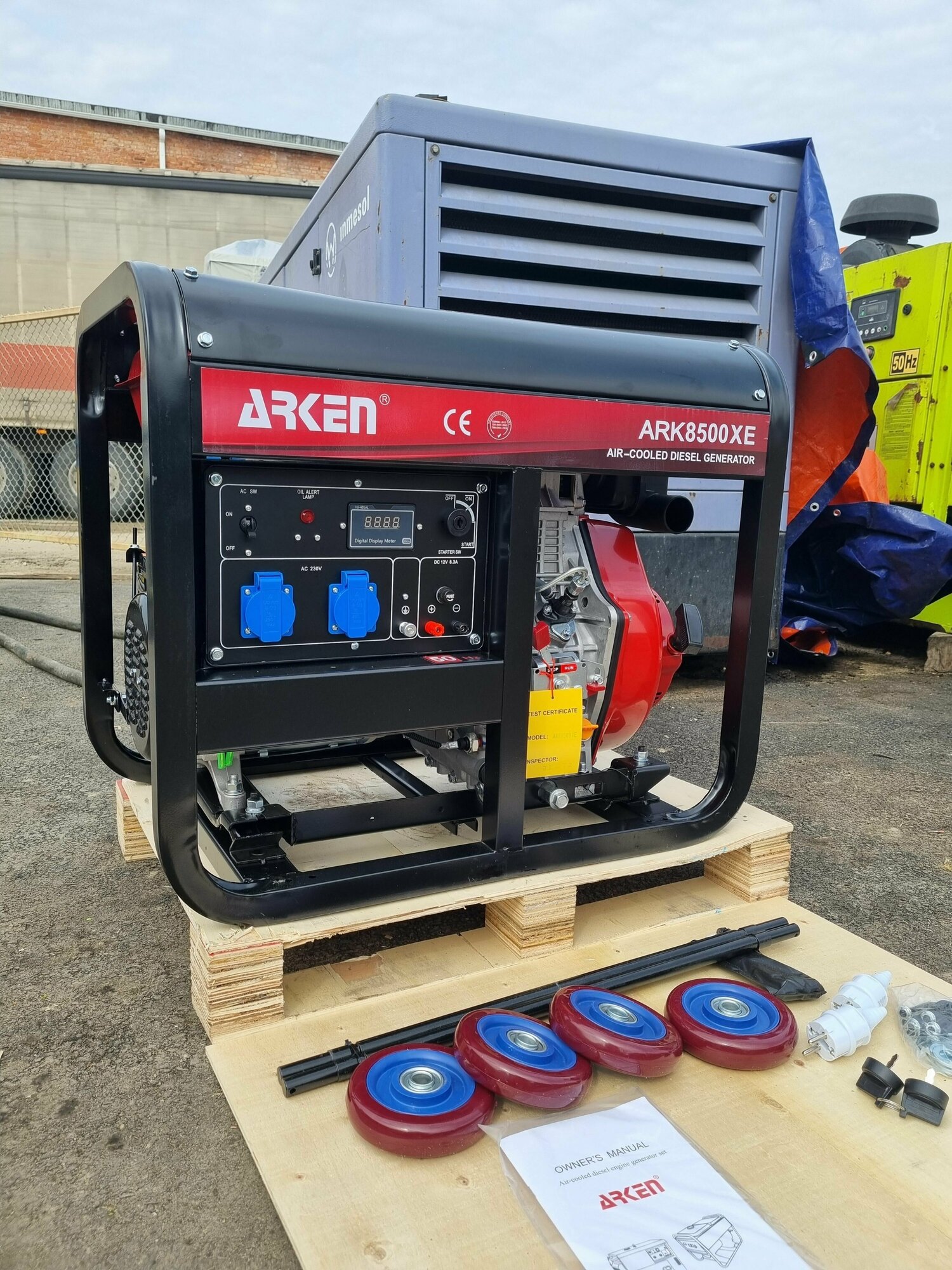 Дизельный генератор Arken ARK 8500 XE 6,5 кВт - фотография № 7