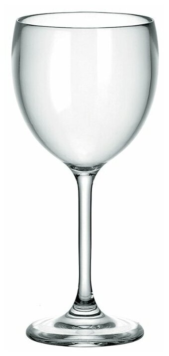 Бокал Guzzini Happy Hour для вина 23490100, 300 мл, 1 шт., clear