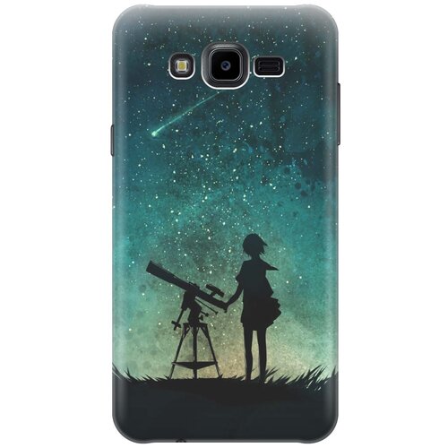 фото Cиликоновый чехол на samsung galaxy j7 neo / самсунг джей 7 нео с принтом "загадай желание" gosso