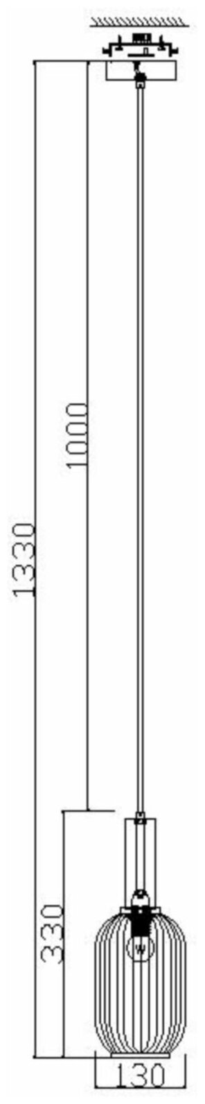 Светильник Freya Zelma FR8013PL-01AM - фото №5