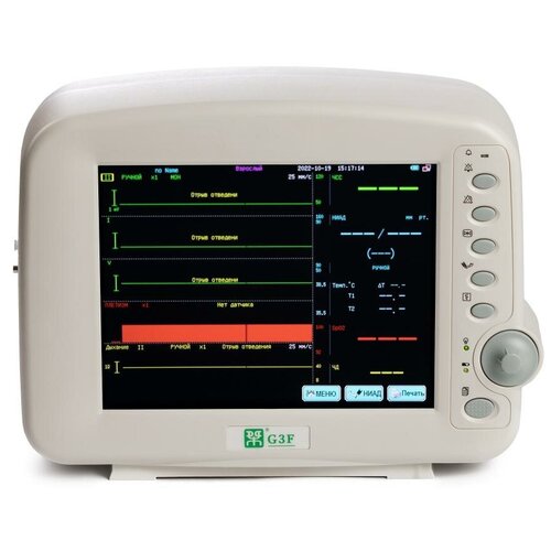 Монитор пациента медицинский G3F ЮкиГрупп с принадлежностями