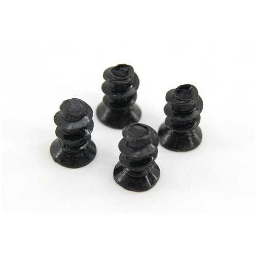 4шт Саморез для вентилятора 8x63 мм Диаметр резьбы 5мм винты с тупым концом для кулера ПК черный M5x8mm 290₽