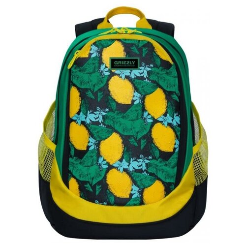 фото Городской рюкзак grizzly rd-953-4 16, зеленый