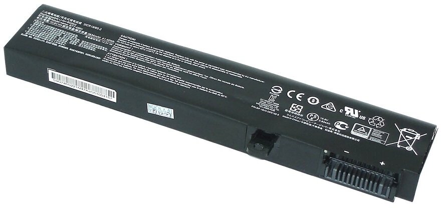 Аккумуляторная батарея для ноутбука MSI GE62 GE72 (BTY-M6H) 10.8V 41.4Wh черная