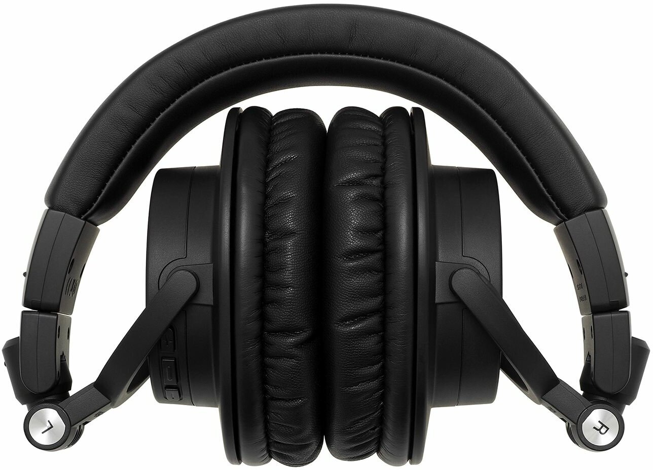 Наушники AUDIO-TECHNICA , 3.5 мм/Bluetooth, накладные, черный - фото №10