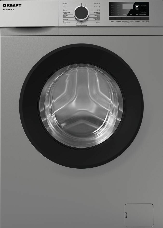 Автоматические стиральные машины KRAFT KF-MDS 6107G - фотография № 1
