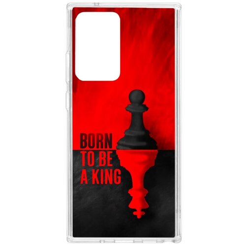 фото Чехол на samsung galaxy note 20 ultra kruche print born to be a king кruче