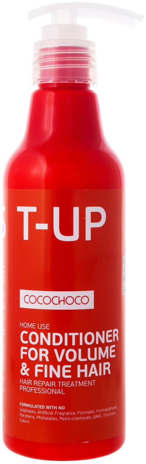 CocoChoco кондиционер Boost-Up Conditioner for Volume & Fine Hair для тонких, лишенных объема волос, 250 мл
