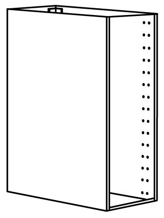 METOD метод каркас напольного шкафа 30x60x80 см белый - фотография № 2