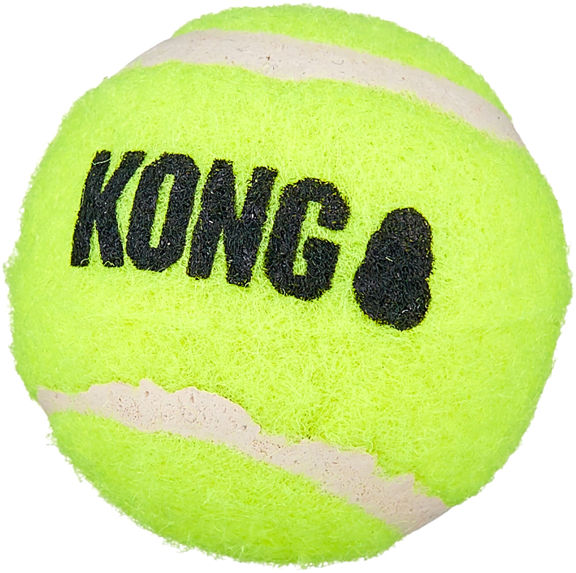 Игрушка для собак KONG "Теннисный мяч" оч.мален.4 см 3ШТ упаковка - фотография № 3