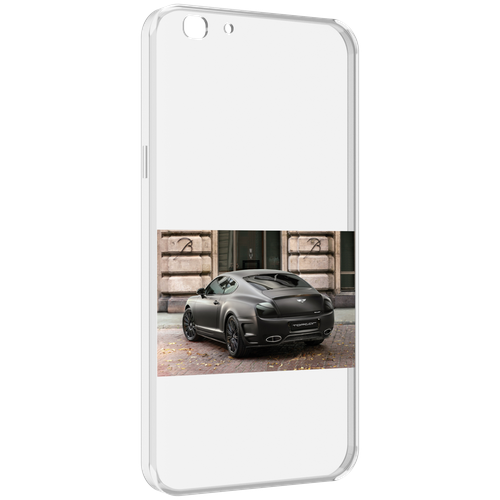 Чехол MyPads bentley бентли 1 мужской для Oppo A77 / F3 (2017 год) задняя-панель-накладка-бампер