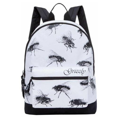 фото Рюкзак городской grizzly rl-855-1 зеленый