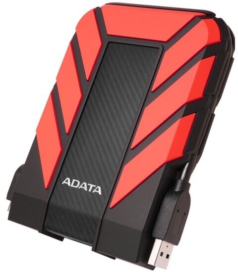 Внешний жесткий диск Adata HD710 Pro, 2 ТБ, USB 3.2 Gen 1 (AHD710P-2TU31-CRD) красный