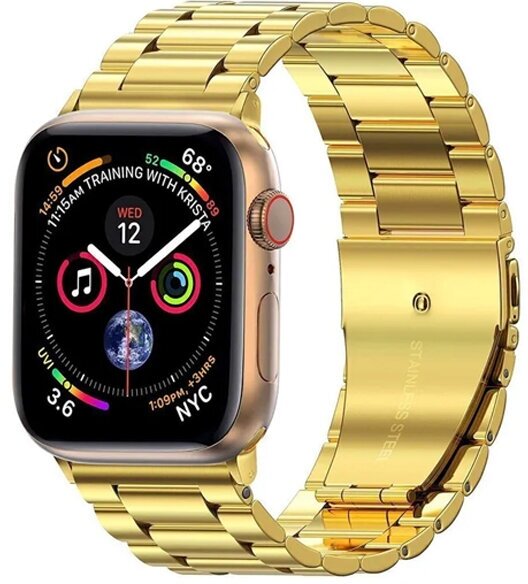 Металлический ремешок для Apple Watch 38/40/41 mm Gold