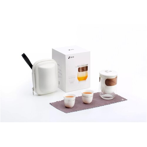 Дорожный набор для заваривания чая BONSTON BC-09 с двумя пиалами и чехлом