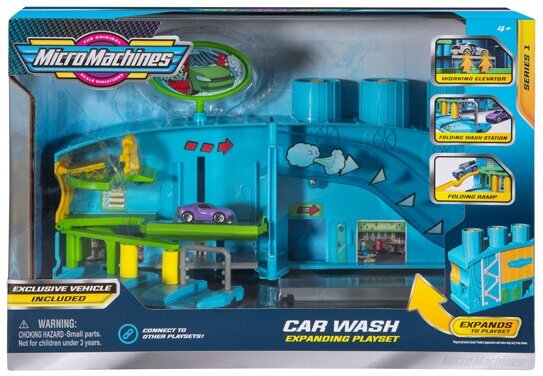 Игровой набор MicroMachines - автомойка