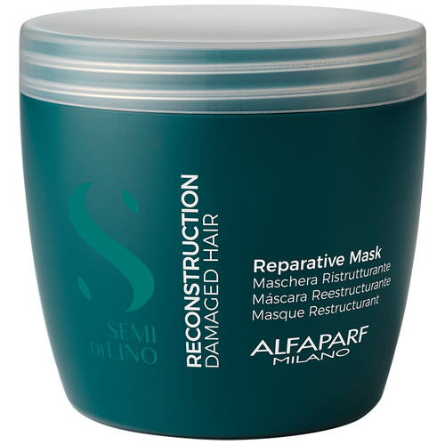 Alfaparf Milano SDL Reparative Mask Маска для поврежденных волос, 500 г, 500 мл, банка маска для поврежденных волос alfaparf milano sdl reparative mask 500 мл