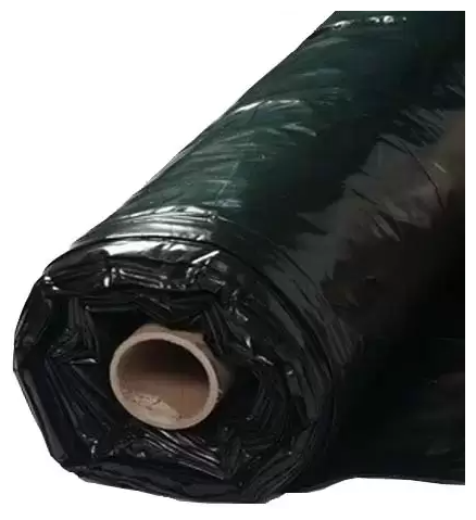 Пленка полиэтиленовая техническая черная 150 мкм ТУ (ГОСТ 80 мкм), рукав 6x100 м, 45 кг
