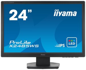 24.1" Монитор Iiyama ProLite X2485WS-1, 1920x1200, 75 Гц, IPS