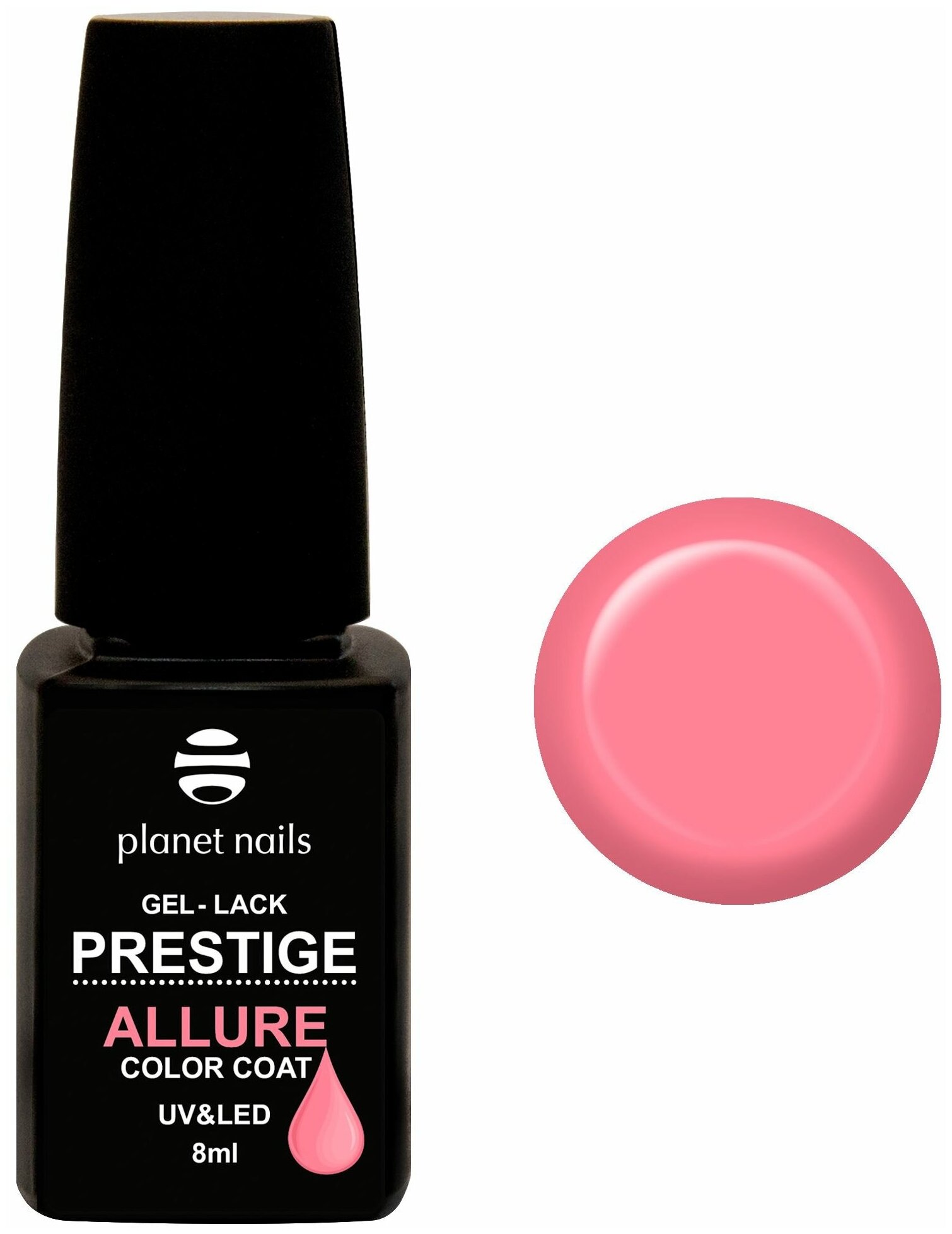 Planet Nails 12672 Гель-лак "PRESTIGE ALLURE" - 672, 8 мл