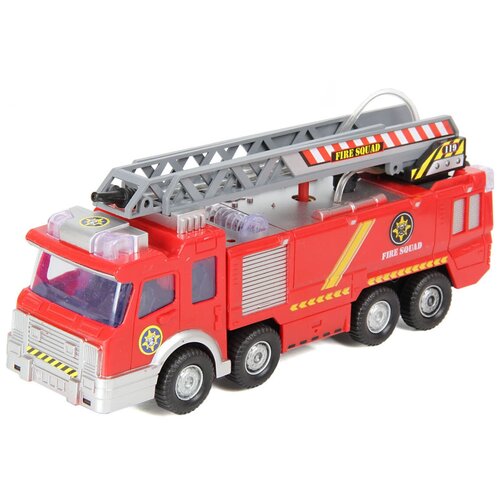 Пожарный автомобиль Zhorya 71017, 24 см, красный машина автовышка 01461