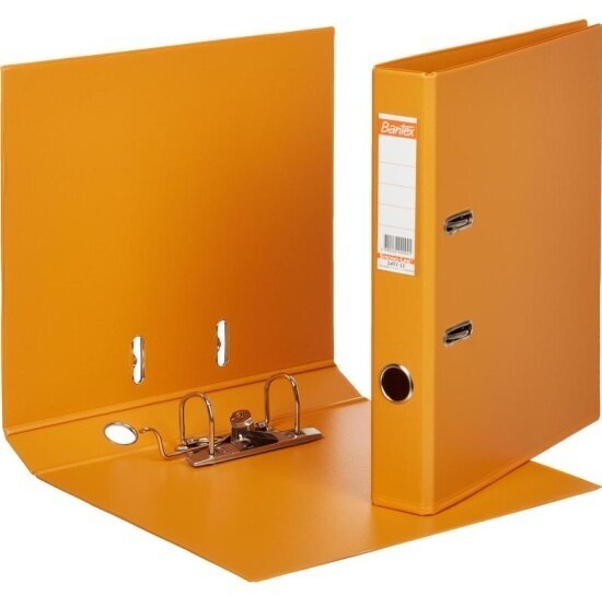 Папка-регистратор Attache Selection BANTEX Strong Line 1451-12, 50мм, оранжевый, ПБП2, карм. кор
