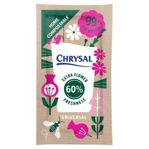 Удобрение Chrysal универсальное для срезанных цветов сухое, 0.005 л, 0.005 кг, количество упаковок: 20 шт.