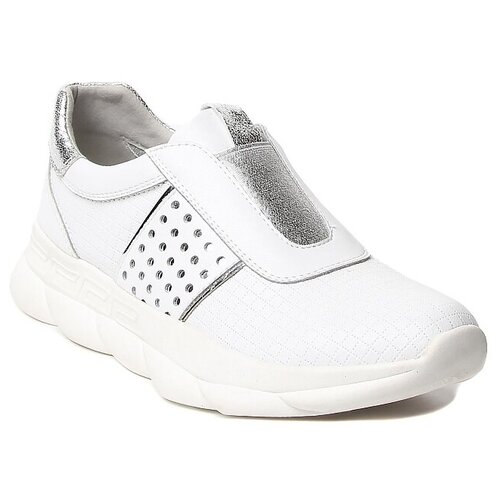 фото Полуботинки женские летние milana 191294-2-1301 белый размер 35