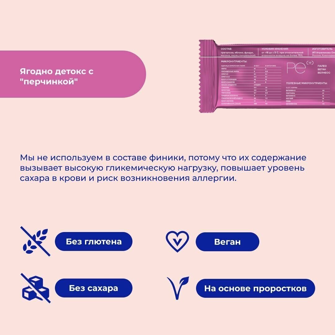 Батончик BioHack PreventEra спортивный, набор Ассорти 10 шт, 10 разных вкусов, без сахара, веган. Натуральные пп сладости - фотография № 7