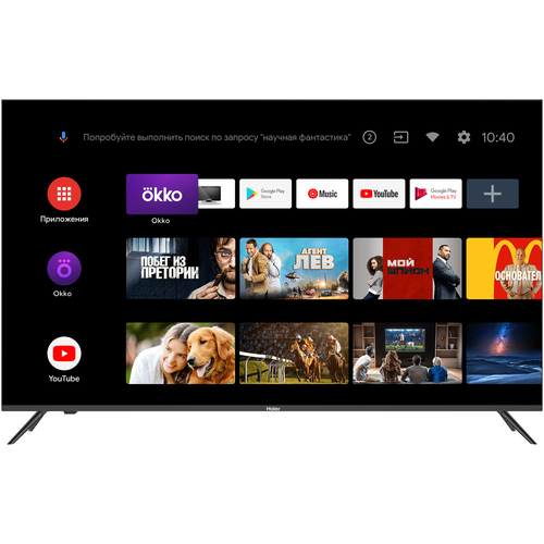 43 Телевизор Haier 43 Smart TV MX Light 2021, черный