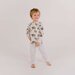 Пижама Sofi De MarkO для девочек, размер 74-80, серый, мультиколор