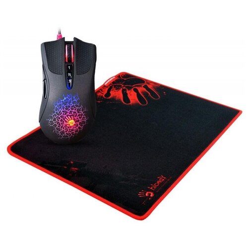 Мышь A4 Bloody A9081 черный оптическая 4000dpi USB20 игровая 8but 607000₽