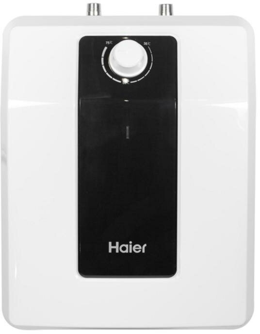 Водонагреватель Haier ES15V-Q2(R), накопительный, 2 кВт, 15 л, верхняя подводка, белый