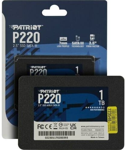 SSD Patriot P220 P220S1TB25