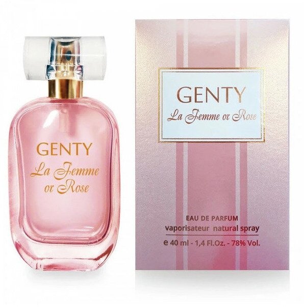 Genty La Femme Or Rose парфюмерная вода женская 40 мл