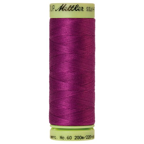 Нить для машинного квилтинга SILK-FINISH COTTON 60, 200 м 100% хлопок 1062 Purple Passion ( 9240-1062 ) нож wahl 1062 1116 1062 1101 4150 7000