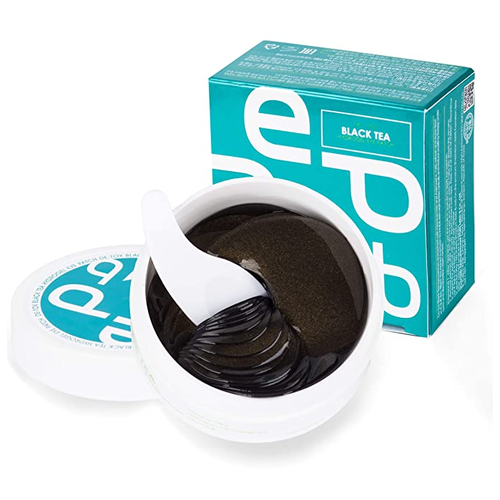Med B Патчи для глаз De-tox Black Tea Hydrogel Eye Patch, 60 шт.