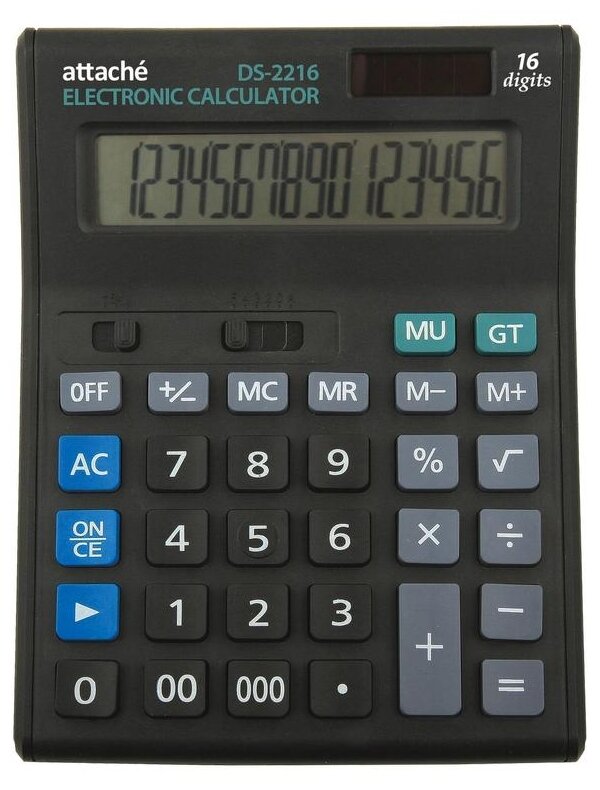 Калькулятор бухгалтерский Attache Economy DS-2216