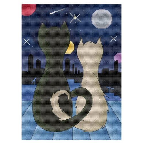 фото Белоснежка набор для вышивания вместе 20 х 27.5 см (153-14)