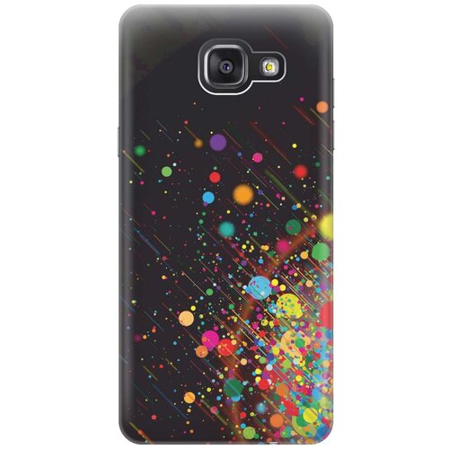 фото Cиликоновый чехол на samsung galaxy a3 (2016) / самсунг а3 2016 с принтом "яркое настроение" gosso