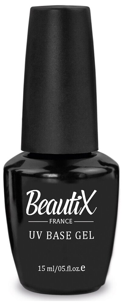 Beautix Базовое покрытие Uv Base Gel, прозрачный, 15 мл