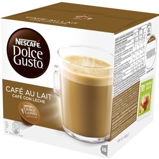 Кофе в капсулах Nescafe Dolce Gusto Cafe Au Lait 16 капсул