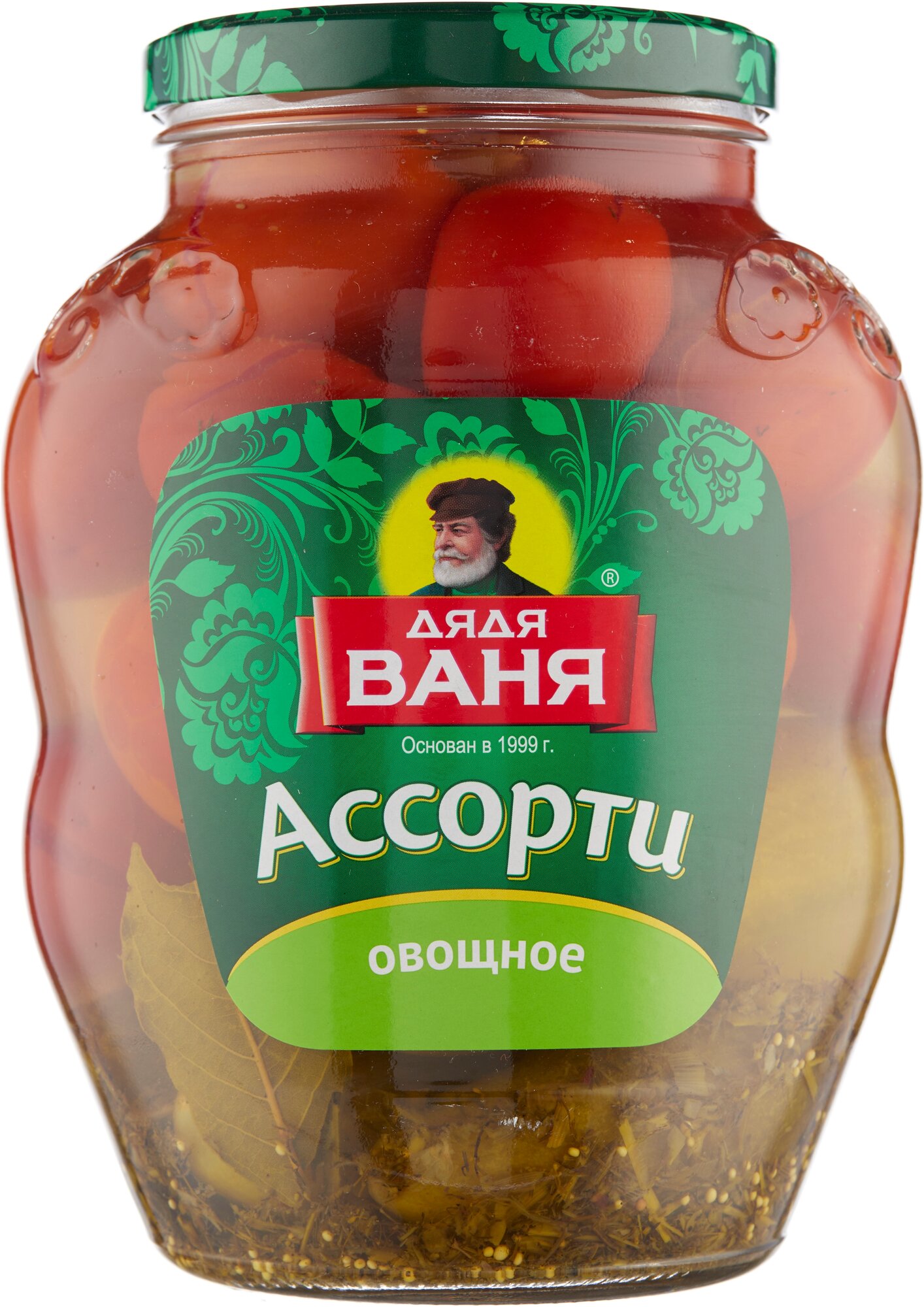 Ассорти овощное Дядя Ваня, 1.8 кг