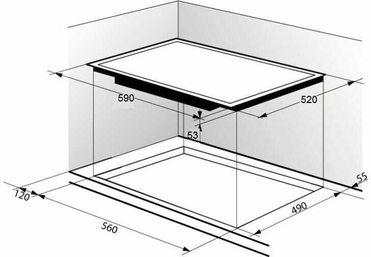 Индукционная варочная панель ZIGMUND & SHTAIN CIS 219.60 DX - фотография № 10