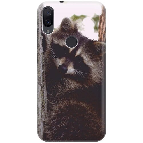 фото Cиликоновый чехол на xiaomi mi play / сяоми ми плей с принтом "енотик" gosso