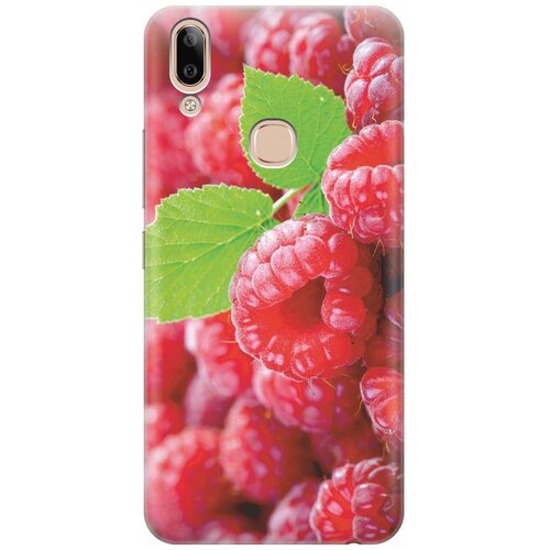 фото Gosso ультратонкий силиконовый чехол-накладка для vivo y85 / v9 с принтом "малинка"